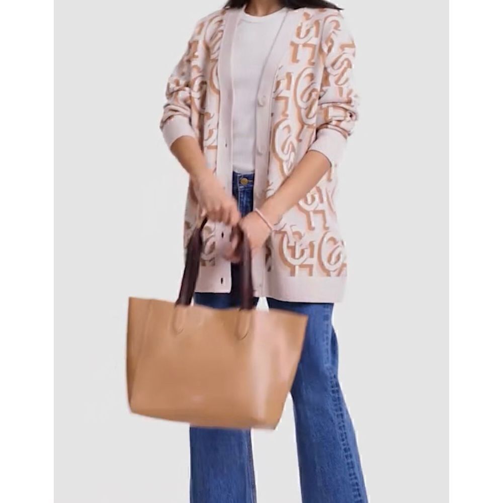 🔥🎁NWT! Coach DERBY Tote Handbag Pebble Leather Latte Msrp:$350.00 - Picture 2 of 9